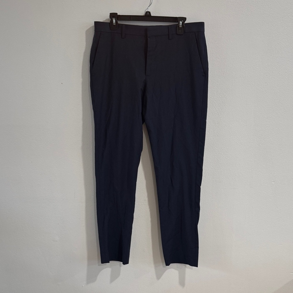 Express Men's Dark Blue Dress Pants